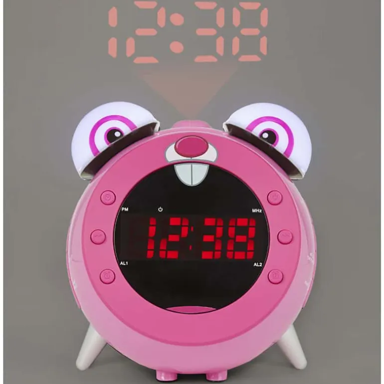 Nikkei wekkerradio roze