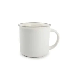 Nooz beker (39cl) rim grijs – 2 stuks