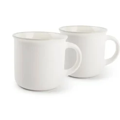 Nooz beker (39cl) rim groen – 2 stuks