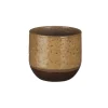 Nora pot (ø16x15cm) oker