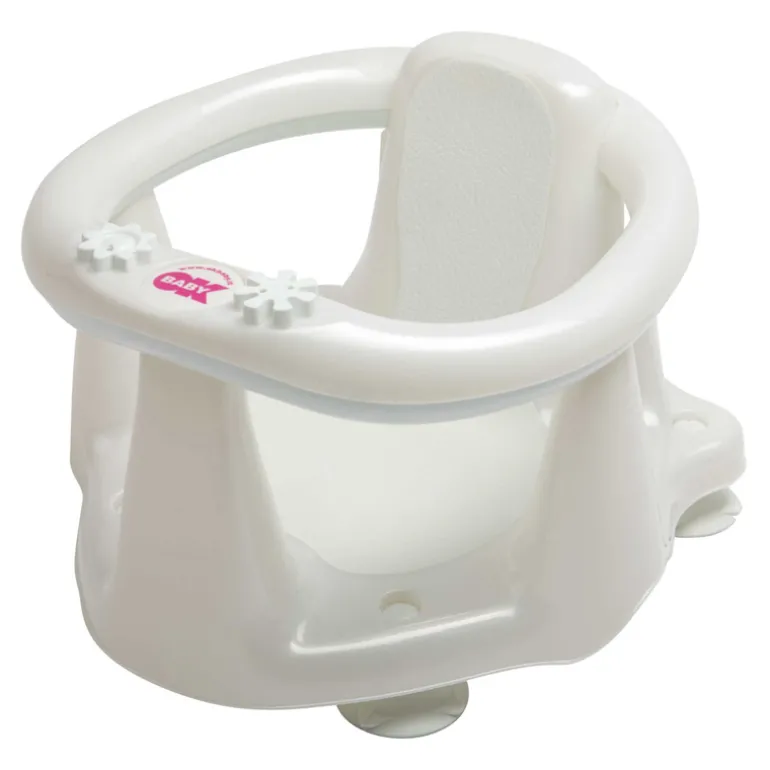 OK Baby Badring flipper (parel wit)