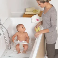 OK Baby Badring flipper (parel wit)