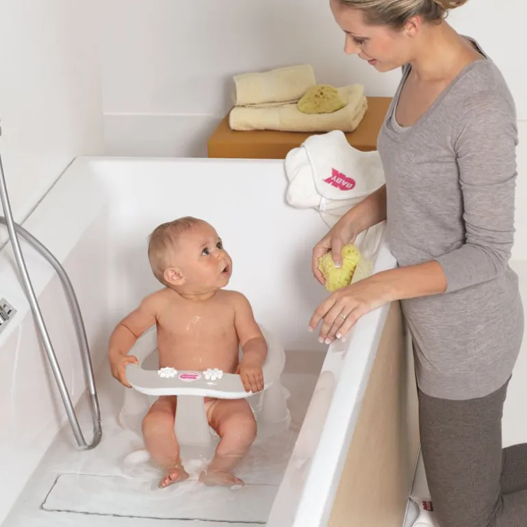 OK Baby Badring flipper (parel wit)