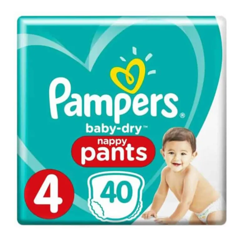 Pampers Babydry pants Nr.4 (40 stuks)