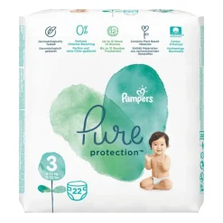 Pampers Pure Protection nr. 3 (22 stuks)