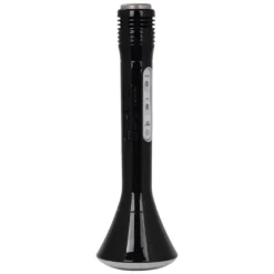Party bluetooth karaoke microfoon zwart