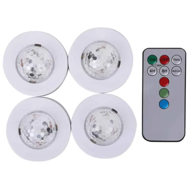 Party set 4 Astro lights (LED/strobe/flash)