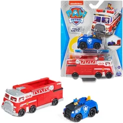 Paw Patrol Firetruck Team Vehicle Metal