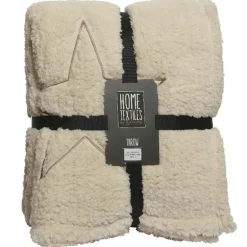 Plaid met ster (2 ass.)