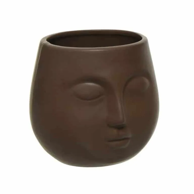 Planter (ø11xH10cm) in porselein