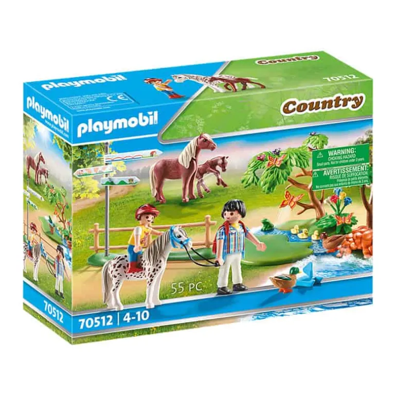 Playmobil Country 70512: Gelukkige ponyreis