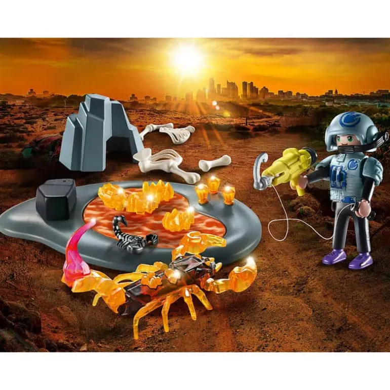 Playmobil® Dino Rise: Starterpack gevecht tegen de vuurschorpioen (70909)