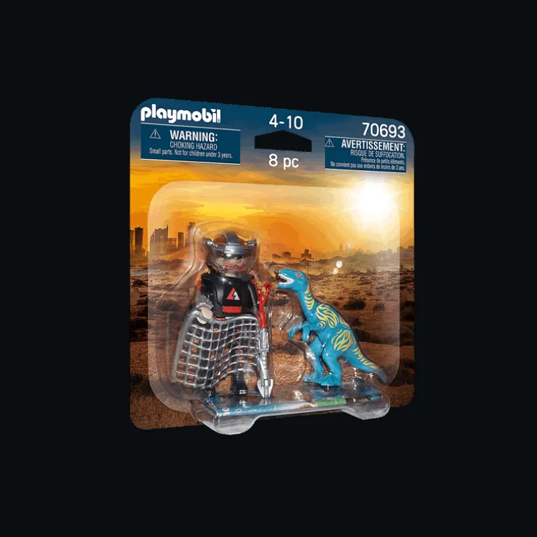 Playmobil DuoPack Velociraptor vs. Stroper