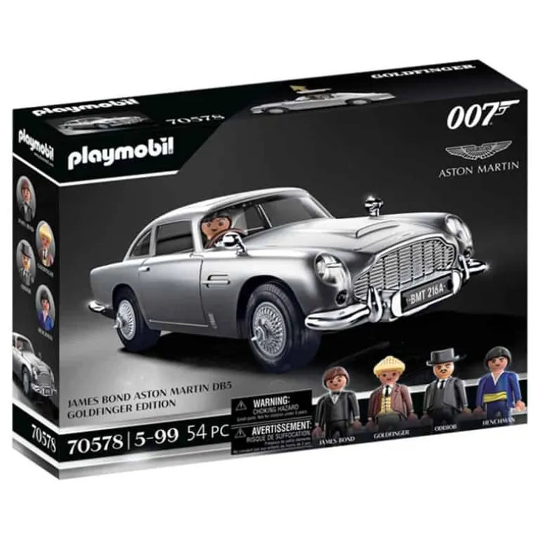 Playmobil James Bond Aston Martin DB5 – Goldfinger Edition