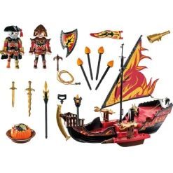 Playmobil Novelmore Burnham Raiders vuurschip (70641)
