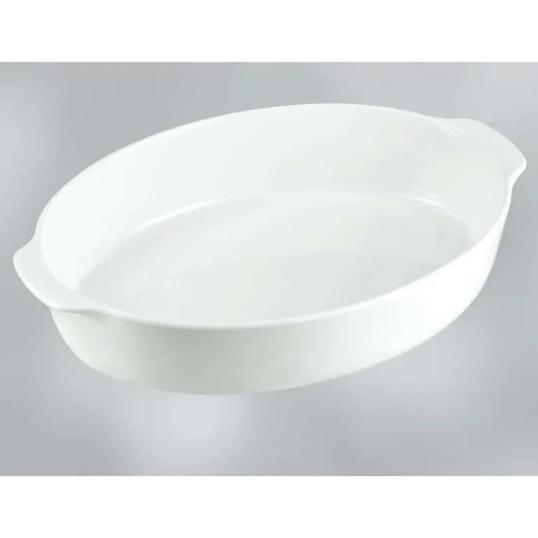 Pyroflam Pyrex ovale schaal