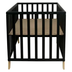 Quax box Alix zwart/naturel