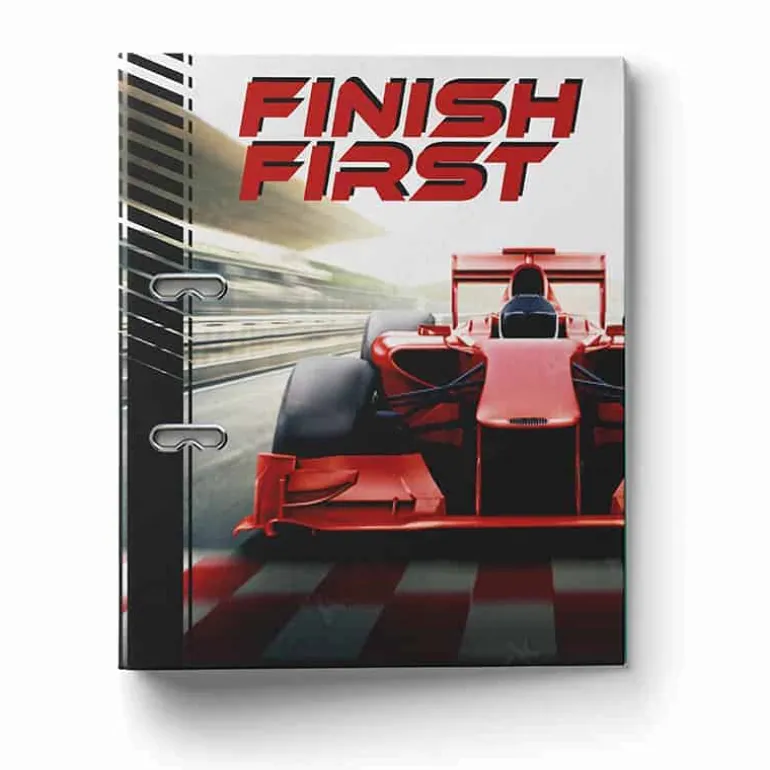 Racing Stripes ringmap (A4) Finish First