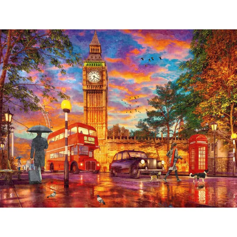RB Puzzel 1000st Zonsondergang Londen
