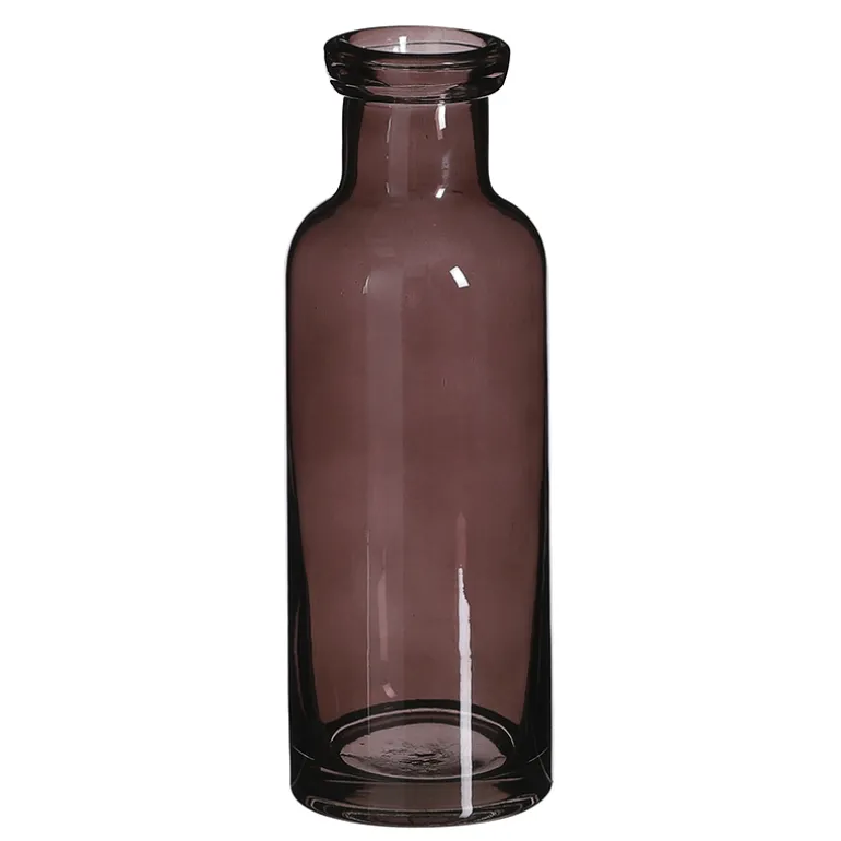 Regal fles (ø9x26cm) donkerbruin