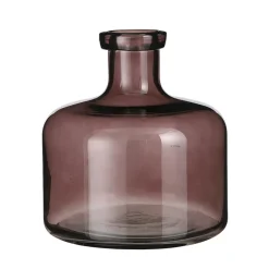 Regal fles (ø20x21cm) donkerbruin