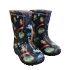 Regenlaarzen met LED space (kinderen)