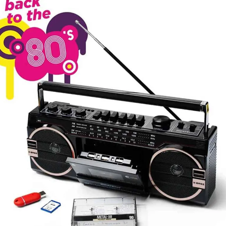 Retro Ghettoblaster 80’s