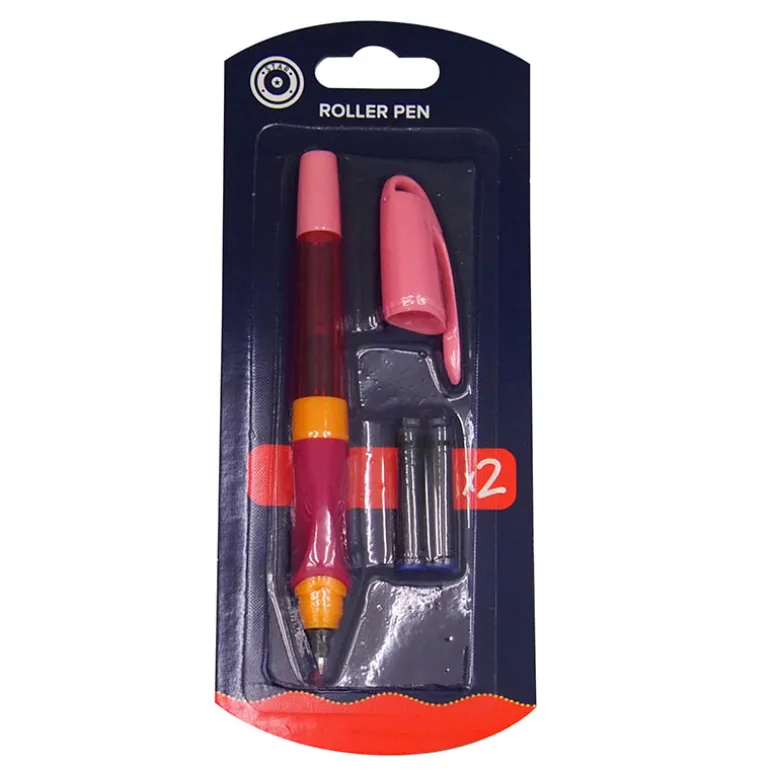 Rollerpen blauwe inkt (2 stuks)
