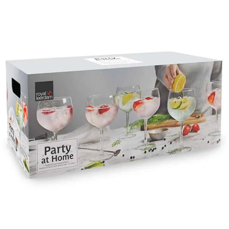 Royal Leerdam 8 Gin Tonic glazen