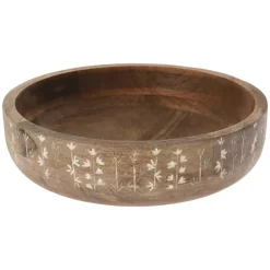 Schaal (ø29x7cm) in mangohout