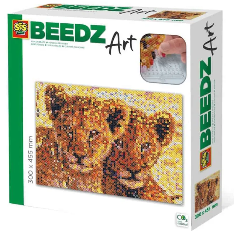 SES Beedz Art Leeuwen welpen