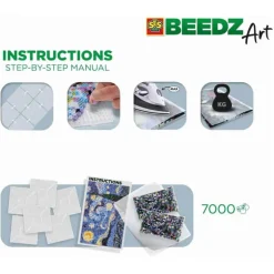 SES Beedz Art Van Gogh de sterrennacht