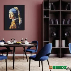 SES Beedz Art Vermeer meisje met de parel