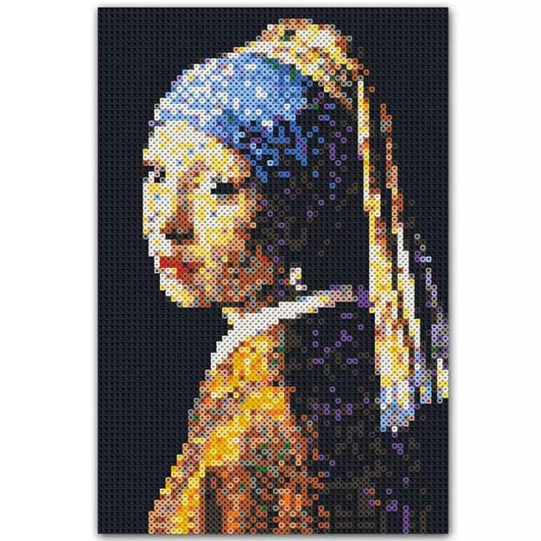 SES Beedz Art Vermeer meisje met de parel