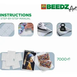 SES Beedz Art Vermeer meisje met de parel