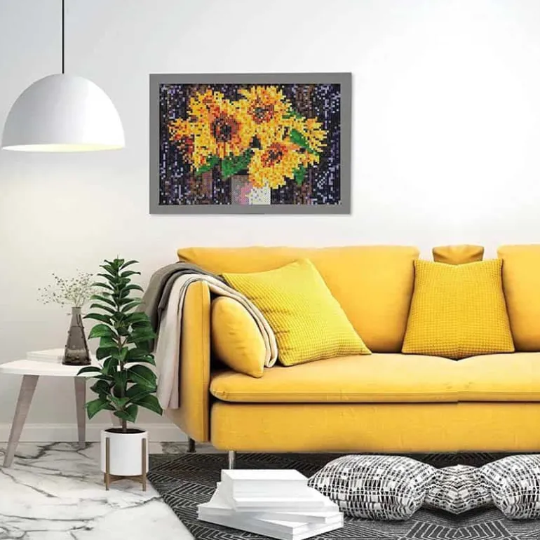 SES Beedz Art Zonnebloem