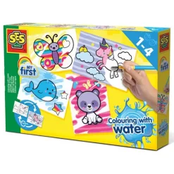SES Creative My First Kleuren met water/Fantasie dieren