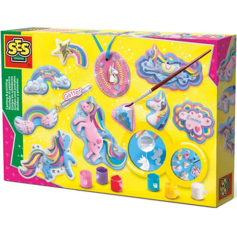 SES Gieten en schilderen – Eenhoorns
