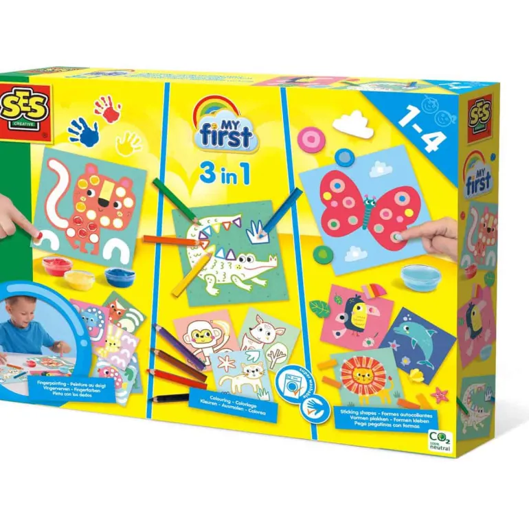SES My First Vingerverf 3in1
