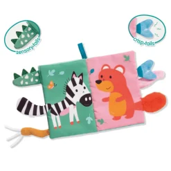 SES Sensory Dierenstaartenboek soft