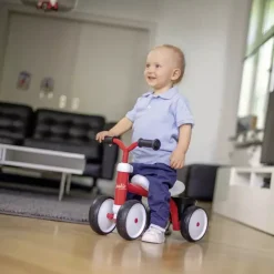 Smoby Loopfiets Rookie rood/wit