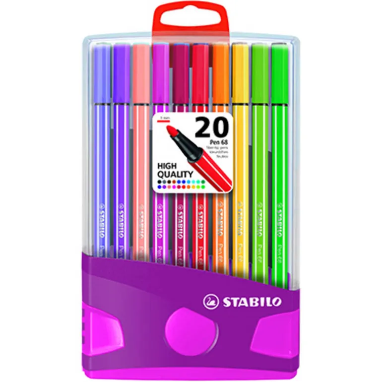 Stabilo Pen 68 ColorParade (20 stuks)
