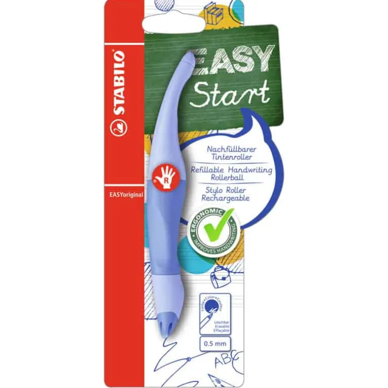 Stabilo Rollerpen EASYoriginal Start (rechtshandig) Pastel blauw