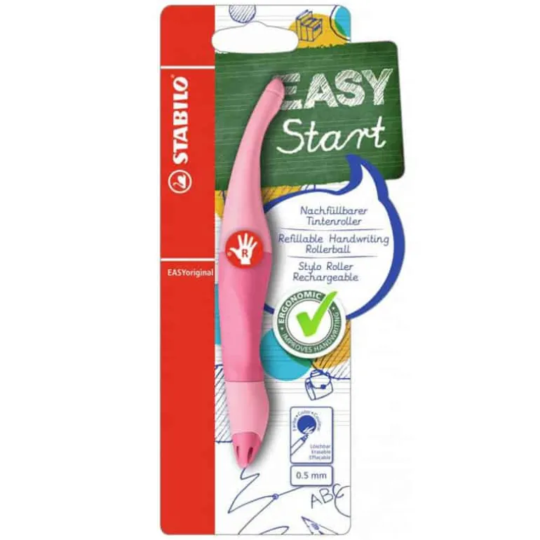 Stabilo Rollerpen EASYoriginal Start (rechtshandig) Pastel roze