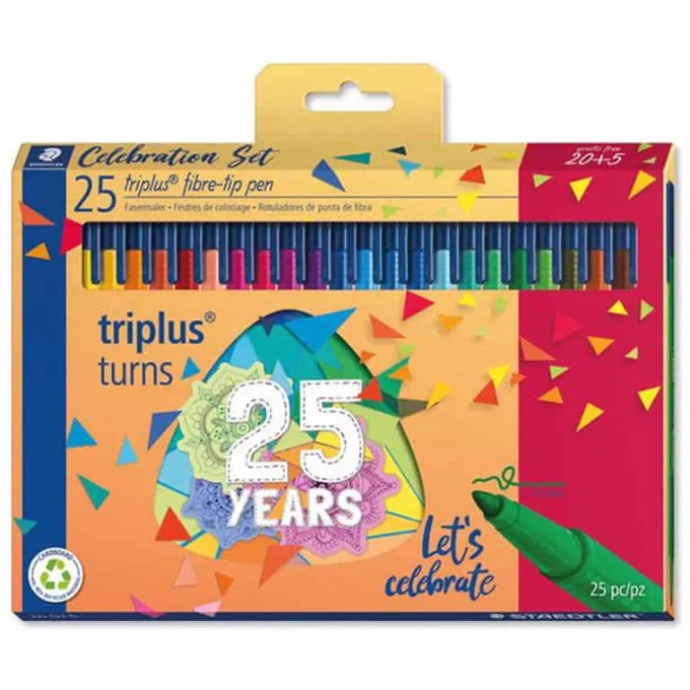 Staedtler Triplus Color stiften (20+5 GRATIS)