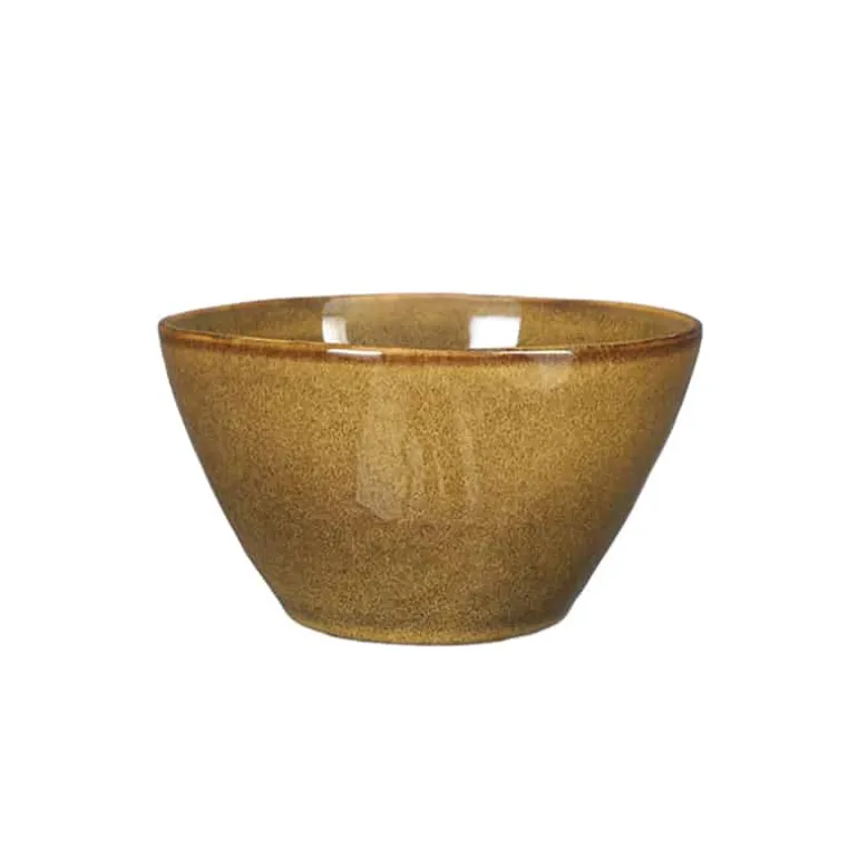 Tabo schaal (ø11cm) oker