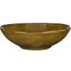 Tabo schaal (ø30,5x9cm) oker