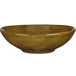Tabo schaal (ø30,5x9cm) oker