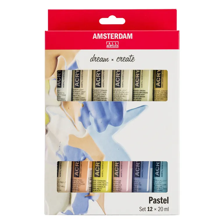 Talens Amsterdam acryl (12x 20ml) Pastel