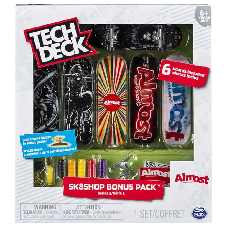 Tech Deck Skate shop bonus 6-pack
